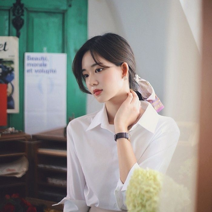 gai xinh van phong