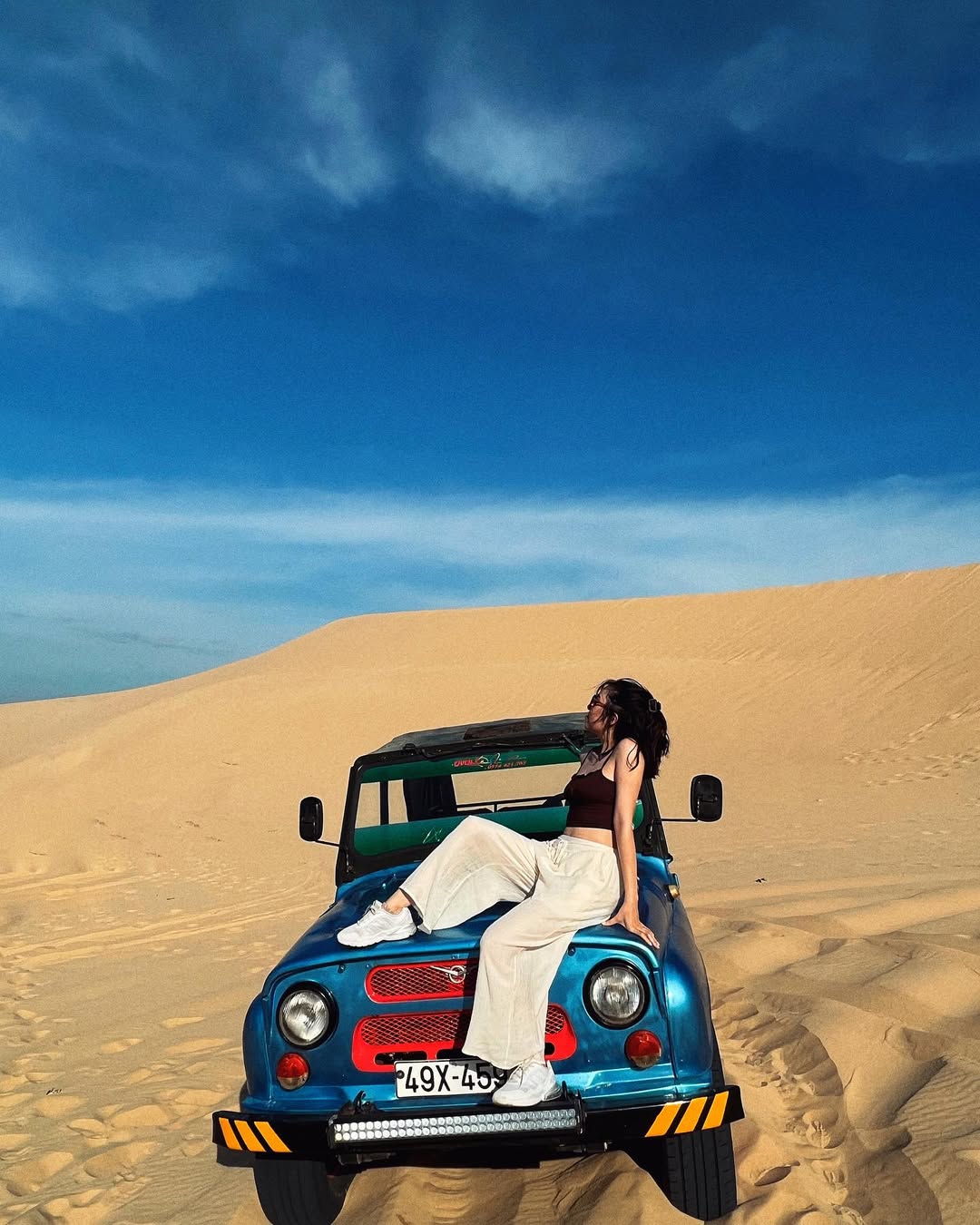 Xe jeep Mũi Dinh - Vượt sa mạc Mũi Dinh