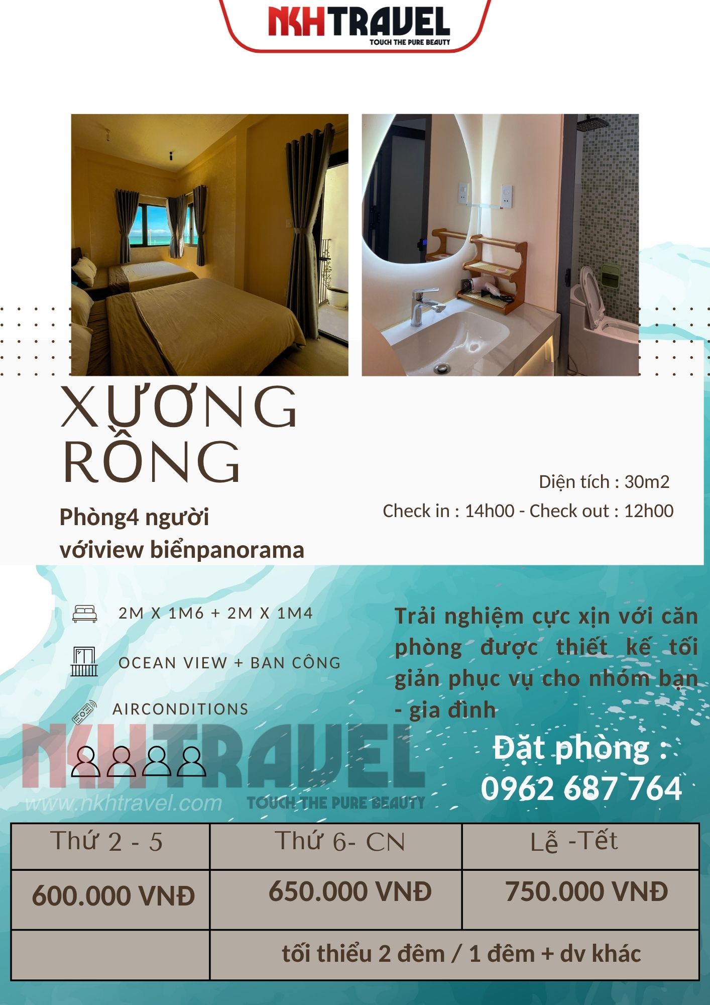 Chử villa view biển Ninh Chữ