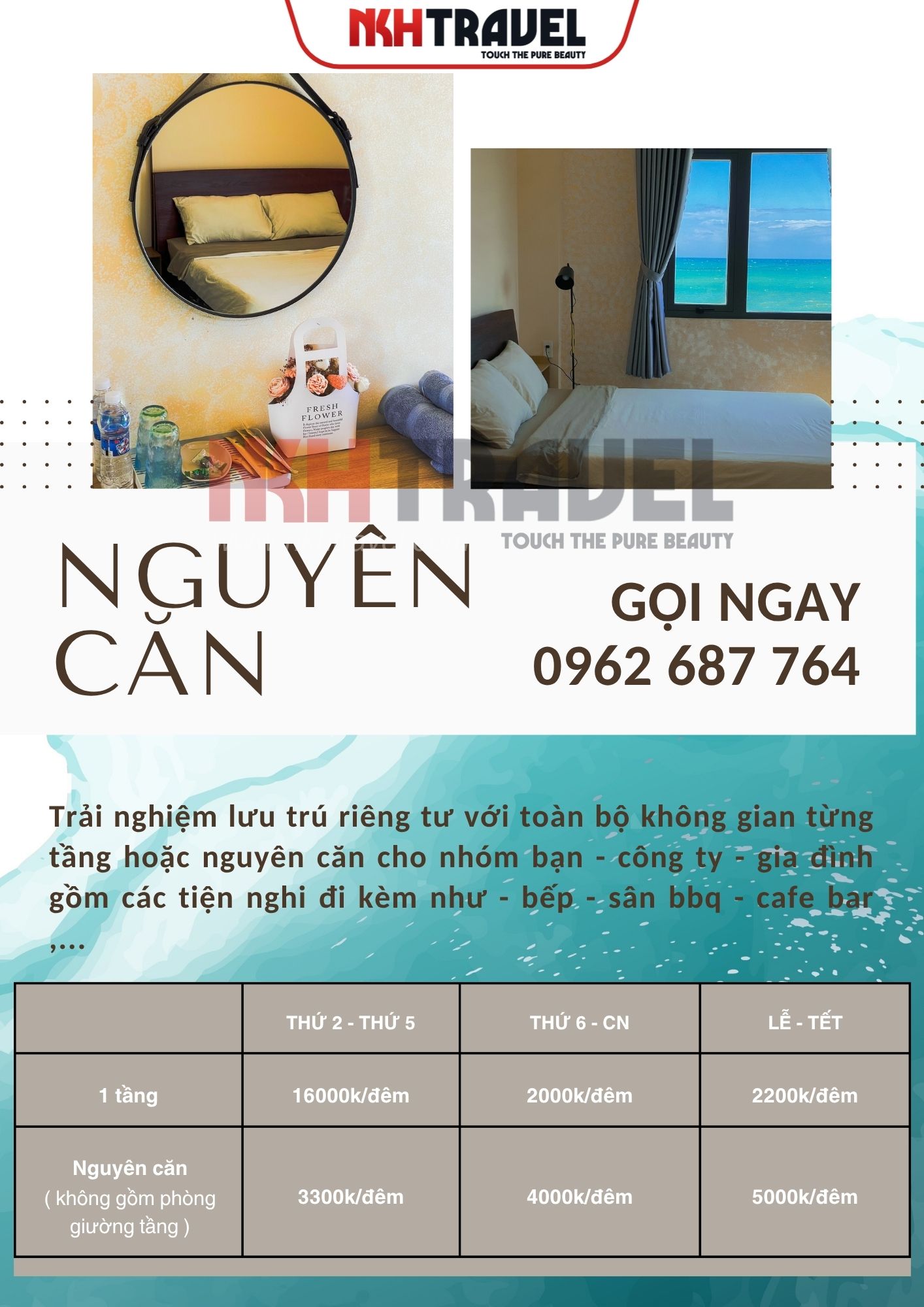 Thuê villa nguyên căn ninh Chử