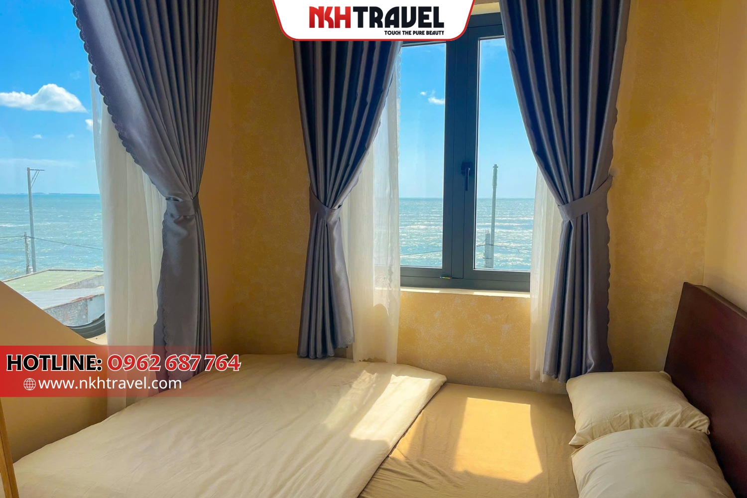 Đặt phòng villa view biển Ninh Chử