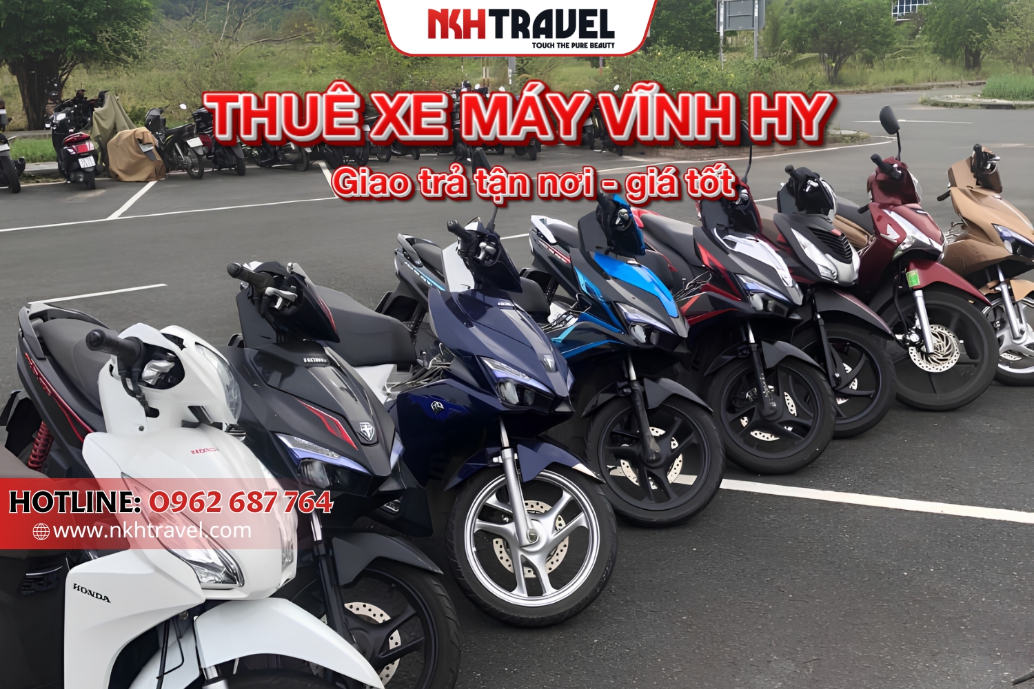 Dịch vụ cho thuê xe máy tại Vĩnh Hy